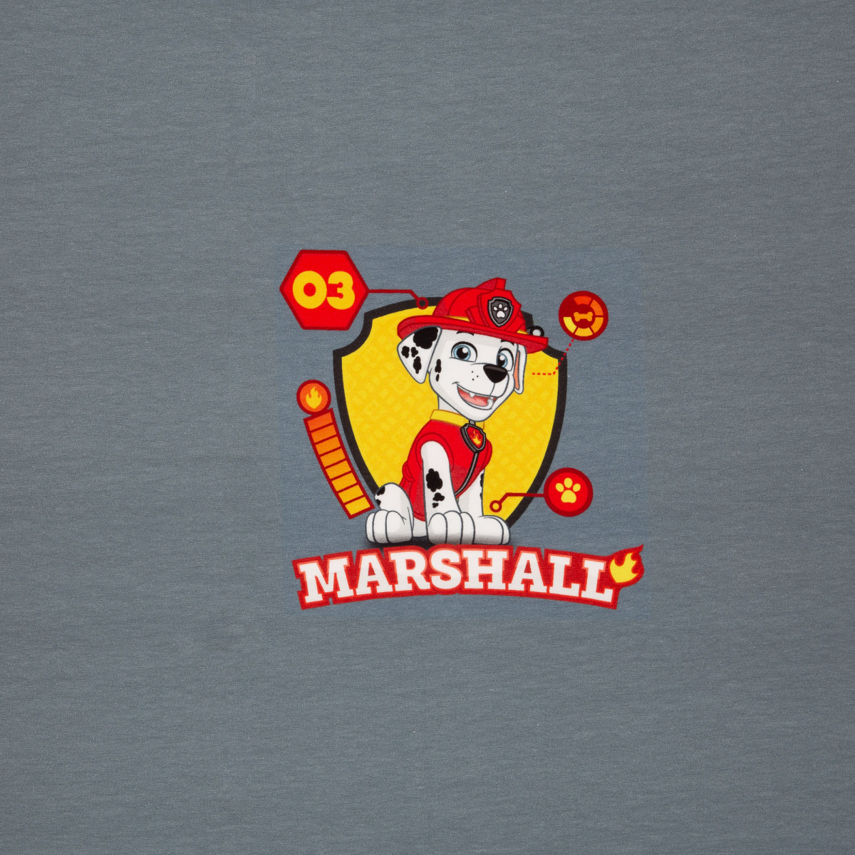 Jersey Panel Paw Patrol mit Chase, Marschall und Rubble